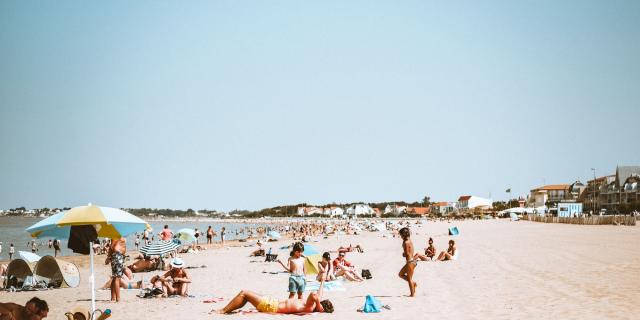 Strand Chatelaillon Zomer Laur