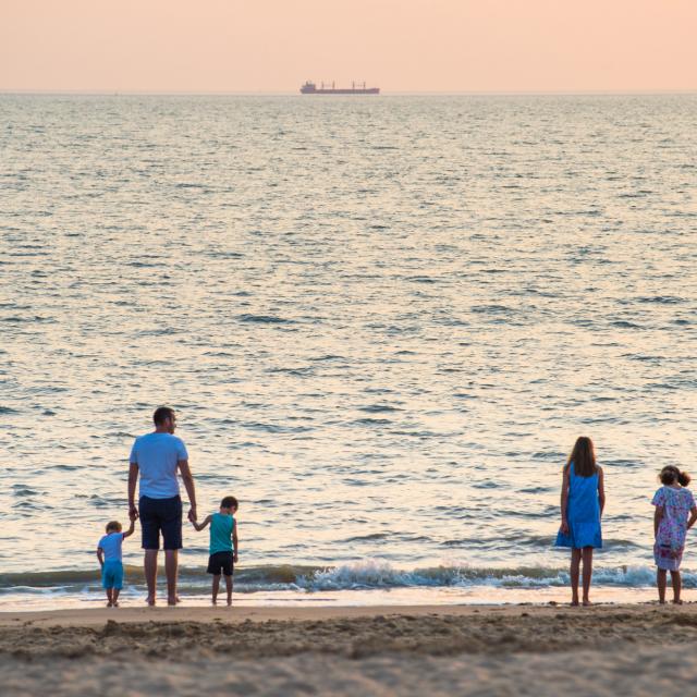 Strand Familie Chatelaillon