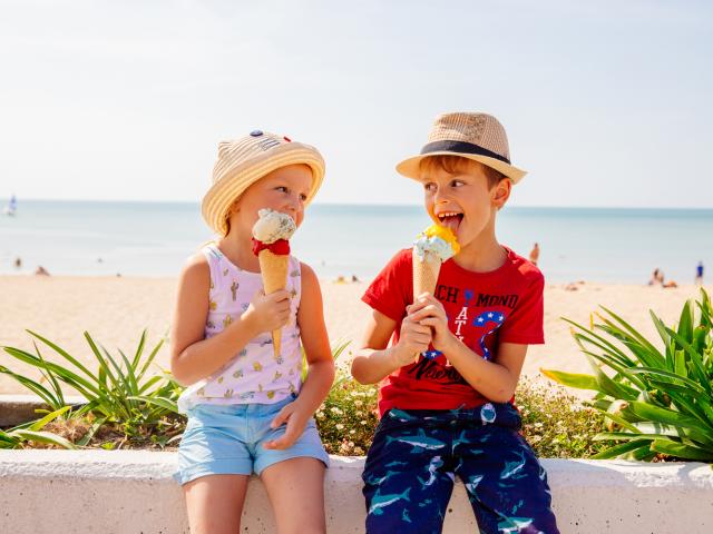 Chatelaillon Strand Familie