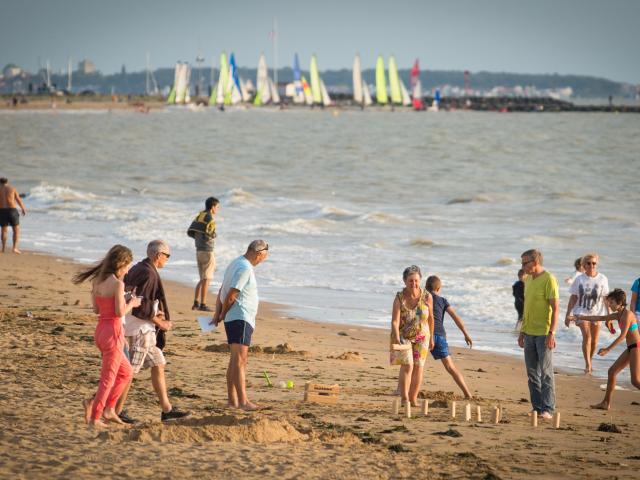 Chatel Plage Zomer Door Op