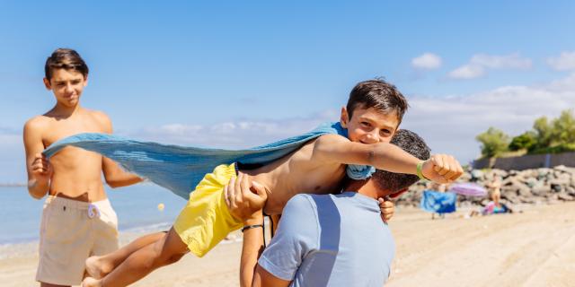 Plage Famille Chatelaillon